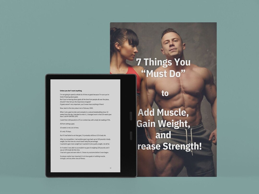 Ultimate Muscle Building Blueprint: 7 Essential Steps to Gain Weight ...
