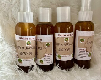 Organic Kigelia Africana and maca butt/hip oil butter / powder Ultimate maca plus butt/hipp/ breast firming/lifting massage oil