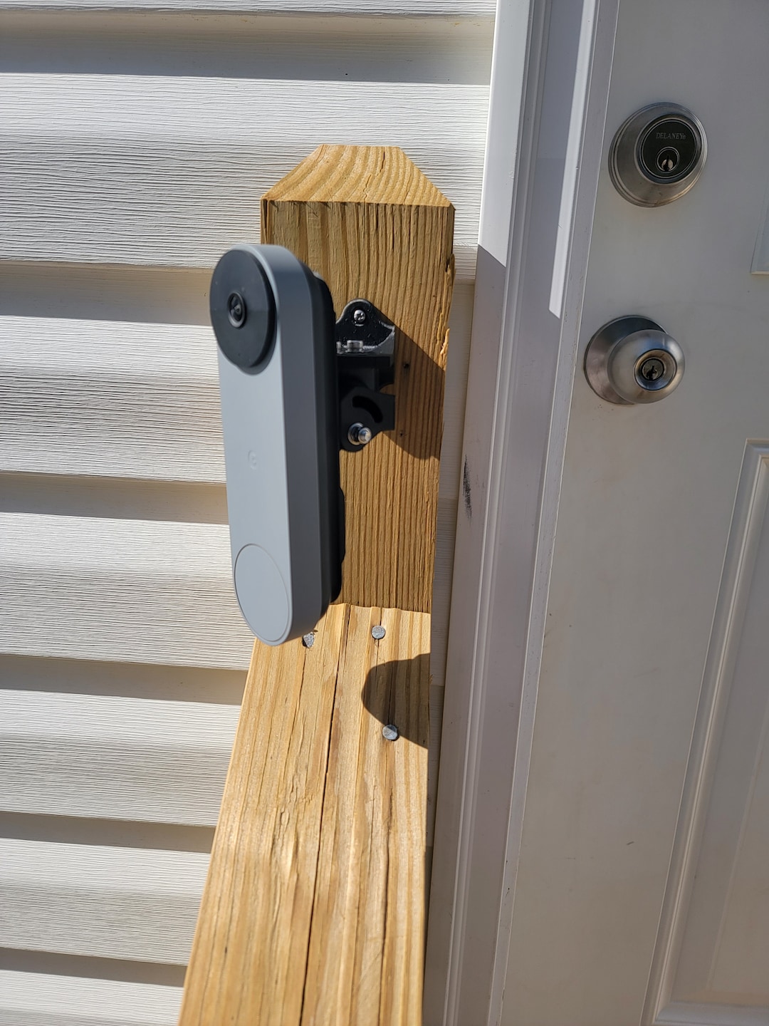 Google Nest Battery Doorbell Camera Adjustable Mount Etsy