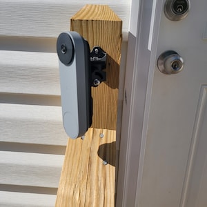 Google Nest Battery Doorbell Camera Adjustable Mount