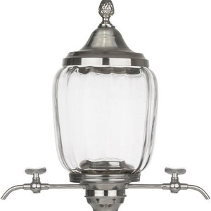 Castle Antiques  New Handmade Absinthe Fountain | 2 Spout | Absinthe tower | Absinthe Dispenser | Vintage Absinthe