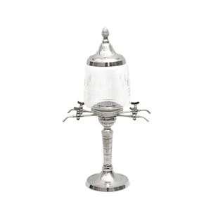 Castle Antiques New Handmade Lady Fairy Absinthe Fountain | 4 Spout | Absinthe tower | Absinthe Dispenser | Vintage Absinthe
