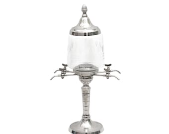 Handmade Vintage Absinthe Fountain | 4-Spout Dispenser