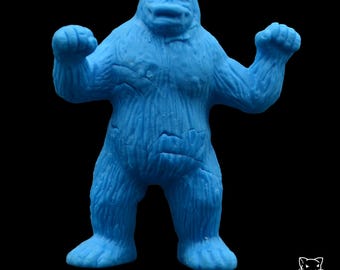 Yamakatsu King Kong (Blue) - Vintage Godzilla Kaiju Keshigomu