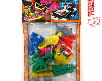 Mark 1982 GoShogun Vintage Keshigomu Set Fabrik versiegelt Shogun Krieger