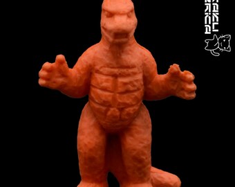 Plex Marukoshi Earthron (Orange) - Ultraman Vintage Kaiju Keshigomu