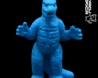 Plex Marukoshi Earthron (Bleu) - Ultraman Vintage Kaiju Keshigomu