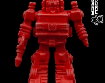 Takara 1986 Transformatoren Locken - Alarmstufe Rot #49 A Vintage Keshigomu