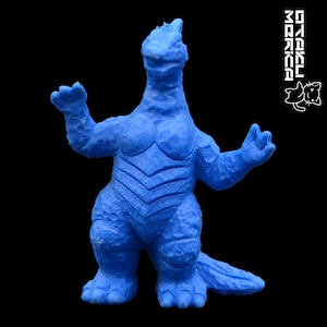 Yamakatsu Titanosaurus (Blue) - Vintage Godzilla Kaiju Keshigomu