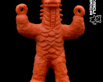 Plex Marukoshi Gyango (Orange) - Ultraman Vintage Kaiju Keshigomu