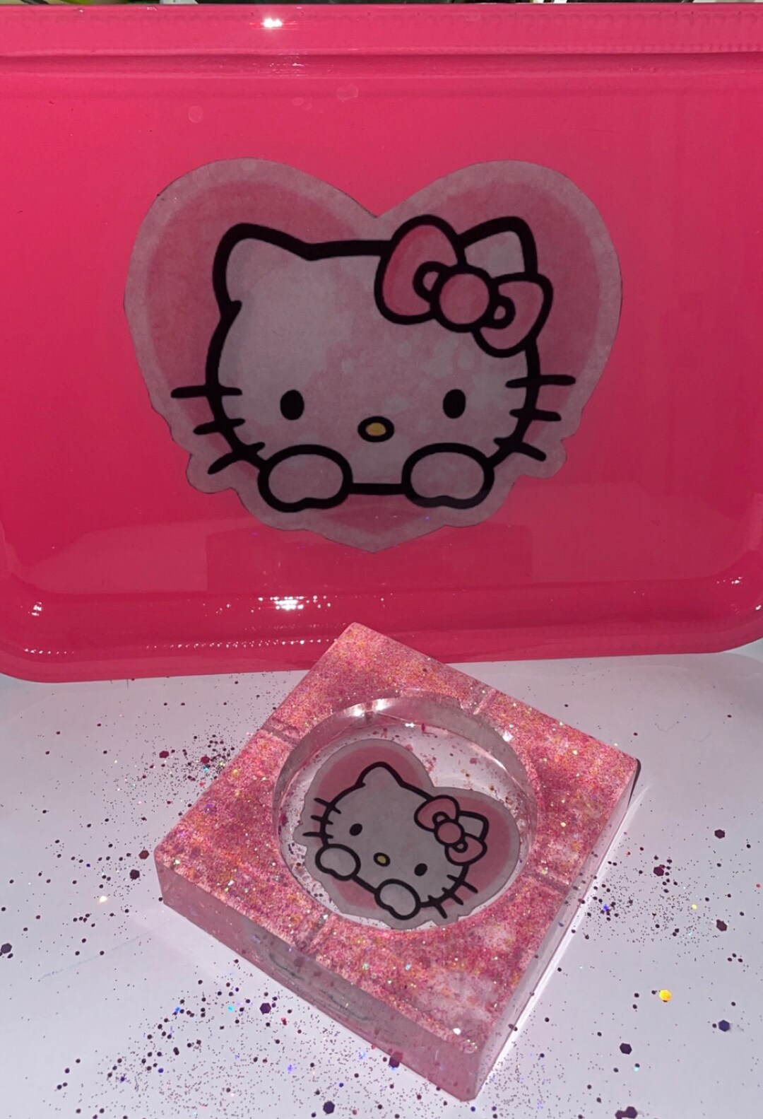 Hello Kitty Tray Set Etsy