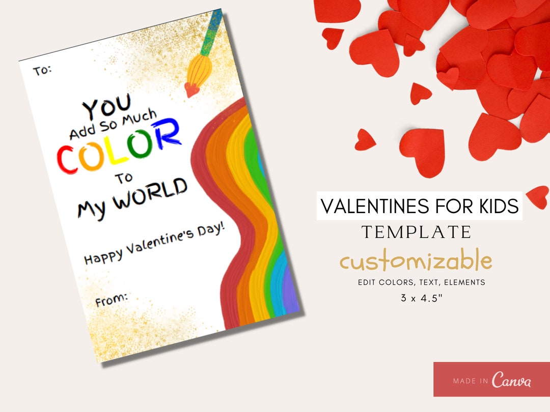 Free Printable Valentine Cards For Elementary Students