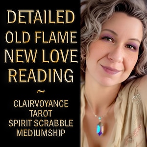 If You Meet or Reconnect with an Old Flame Many Years Later | 6 Card Tarot Reading for Relationship Insights | Trained Empath Psychic Medium