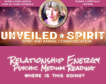 Relationship Energy Psychic Medium Reading • Ask 2 Questions • PDF