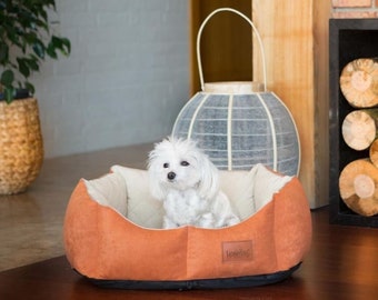 Soft Dog Bed for Small Dog Cat | Pet Sofa Couch | Removable Washable Cushion | Warm Cosy Dog Couch | Easy to Clean | Pet Gifts | York Small