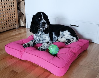 Soft Plush Dog Bed | Pet Pillow Bed Washable | Soft Warm Dog &Cat Bed | Pet Mat for Large Jumbo Medium Small Dogs