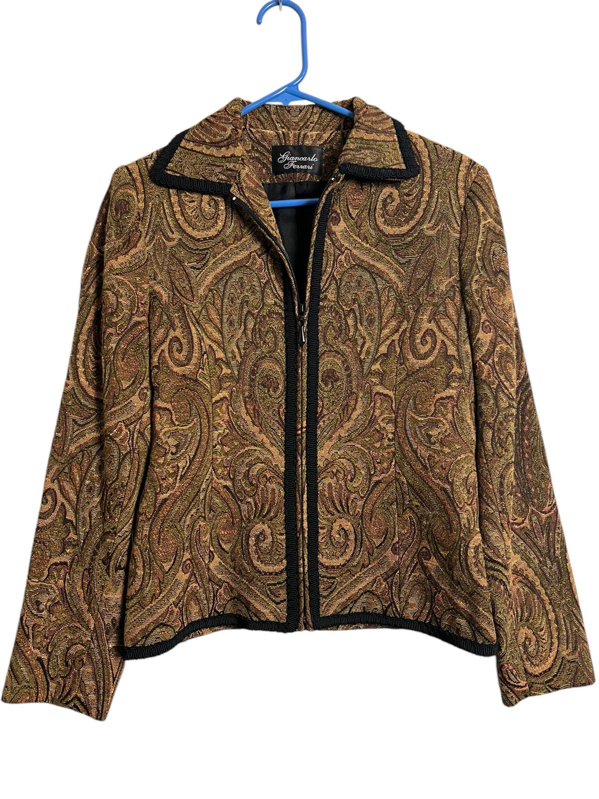 【レア】 Giancarlo Ferrari サテン ZIP-UP JACKET Giancarlo Ferrari - Etsy