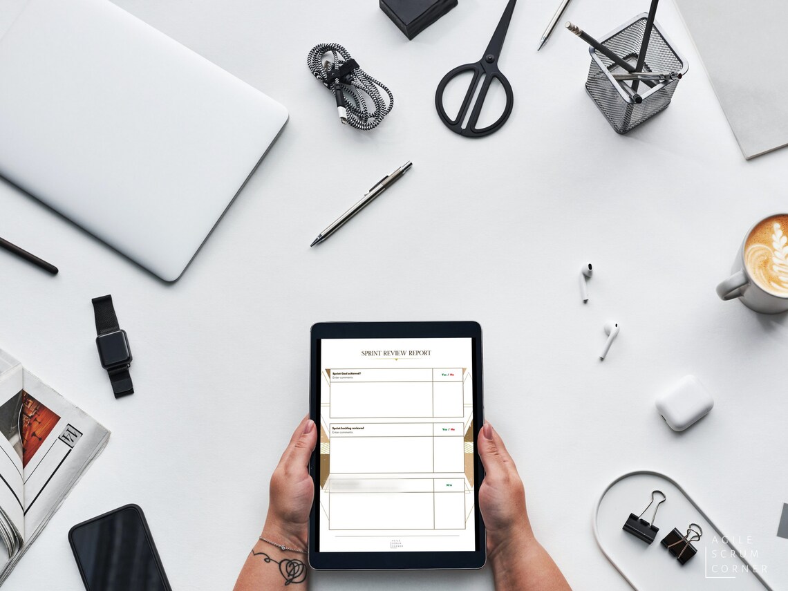 Agile Scrum Sprint Review Kit Sprint Review Meeting Guide Project