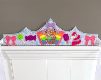 Felt Birthday Tiara