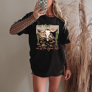 Last Night We Let the Liquor Talk Graphic Unisex T-shirt, Morgan Wallen Lyrics Tee, Skull Desert Design Shirt, Country Music Apparel, Music