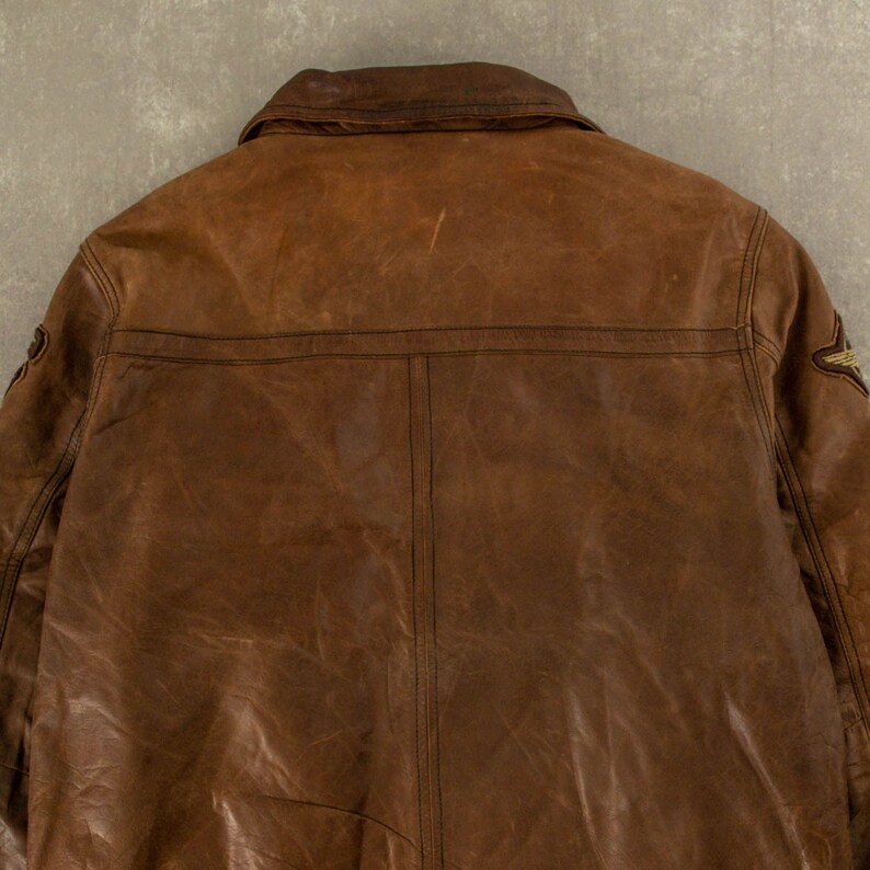 Original Retro Heavy Buckle Flight Jacket