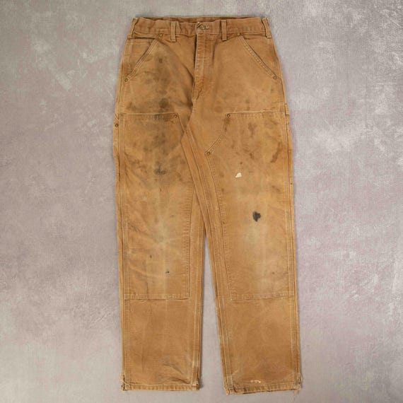 Carhartt ダブルニー　w30 l32 made in USA Carhartt WIP Double Knee Cotton-Twill Trousers - W30/L32
