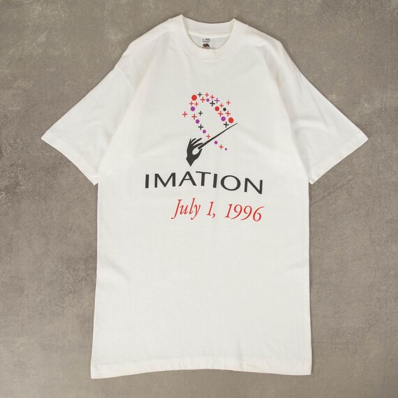 T-shirt Vintage Fruit Of The Loom 1994 - Homme XL, Blanc, Graphique, Single Stitch, USA