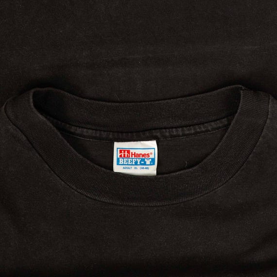 Vintage 90s Hanes Beefy Darby Fire Crew Graphic T-shirt XL Mens 