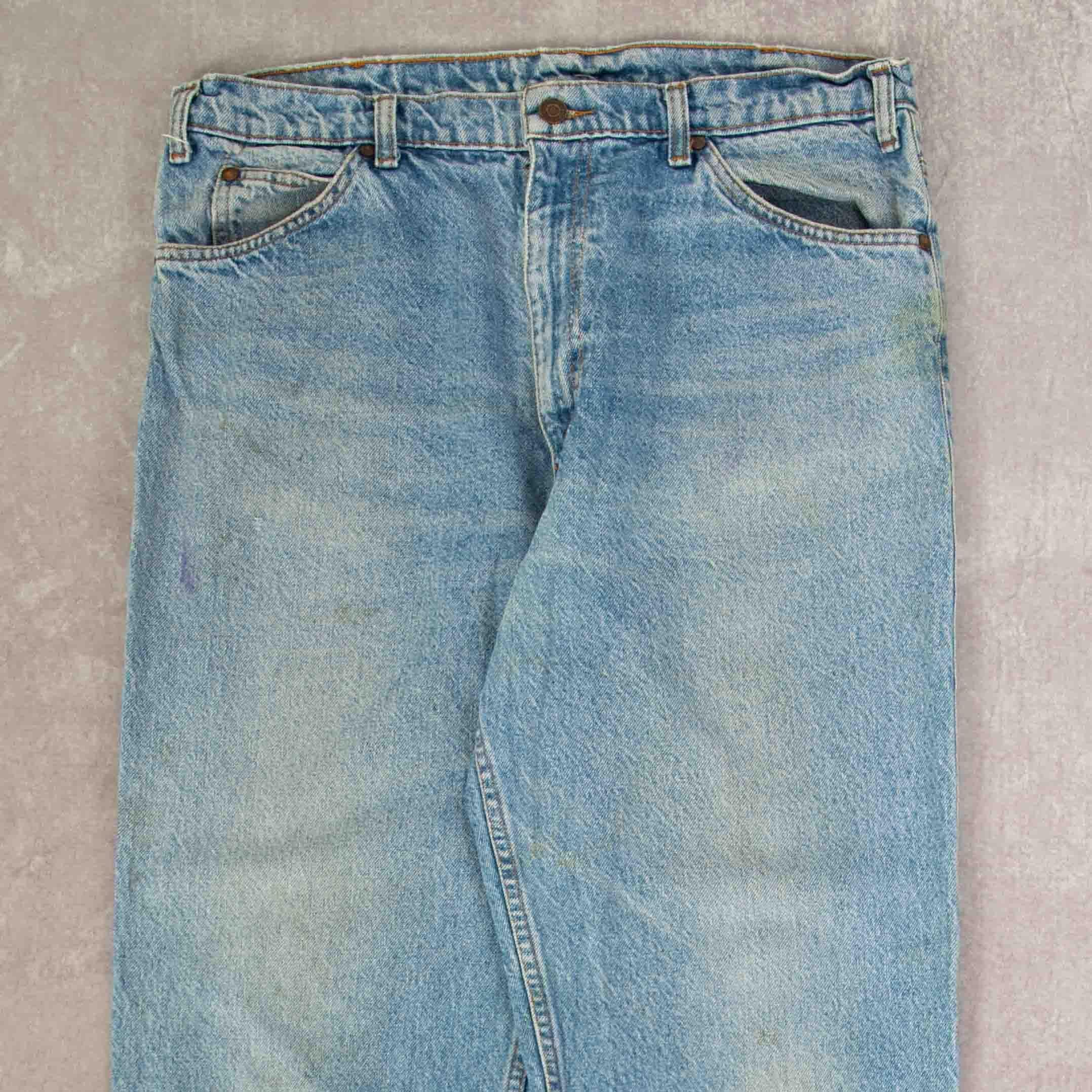 Levi's Vintage 90s 540 Relaxed Fit Orange Tab Jeans W34 L32 Men's