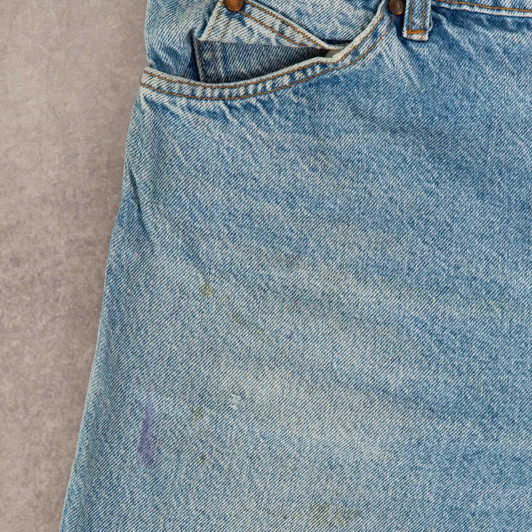 Levi's Vintage 90s 540 Relaxed Fit Orange Tab Jeans W34 L32 Men's