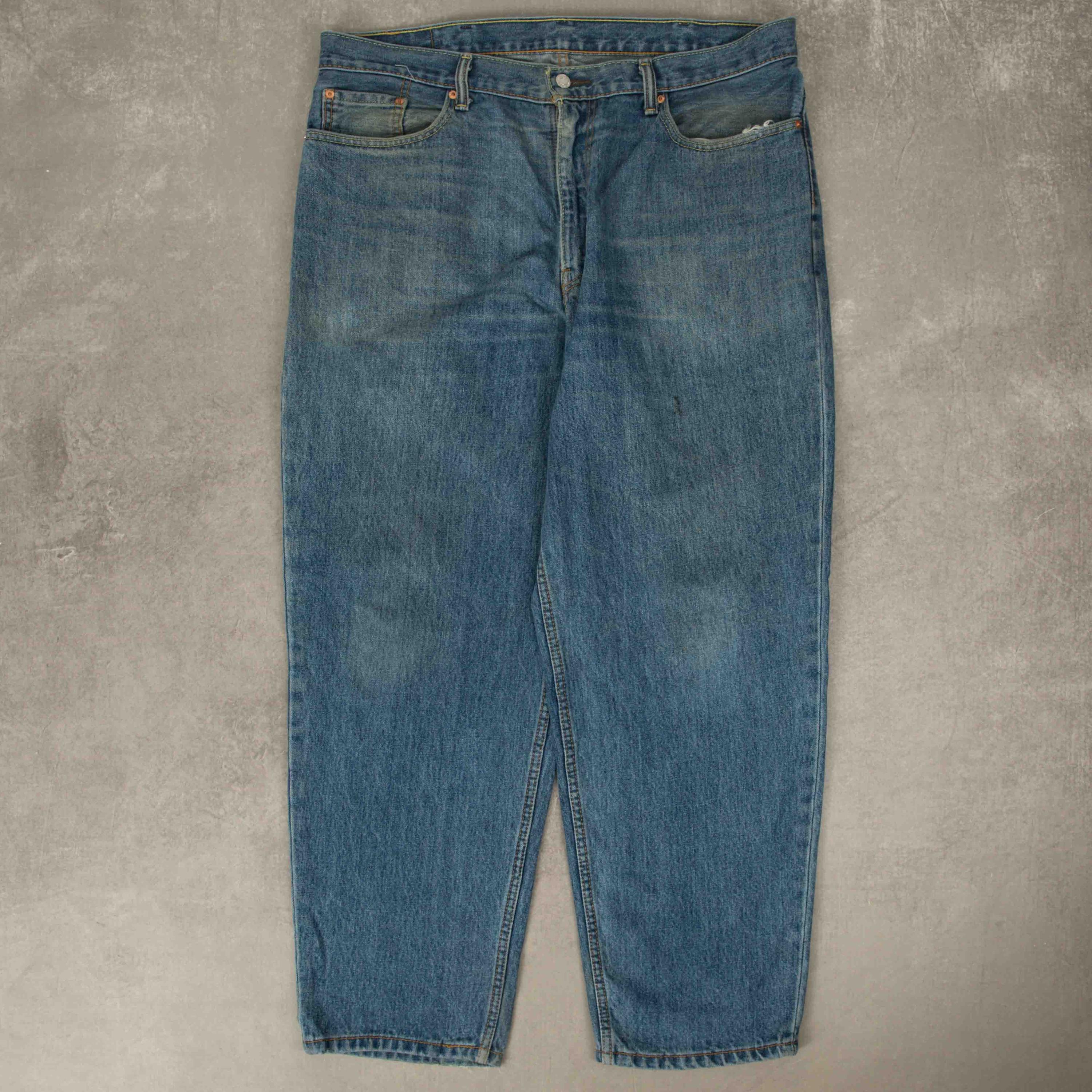 リーバイス560 W38 L30 Vintage Levi's 560 Relaxed Jeans W38 L30 Mens Blue Denim - Etsy