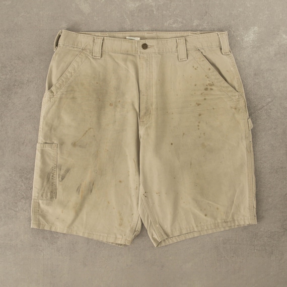 ヴィンテージ カーハート カーペンター ショーツ W38 ベージュ