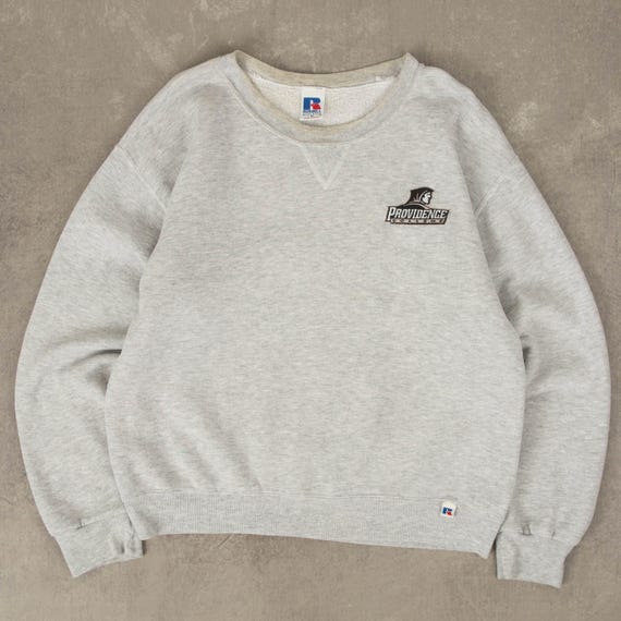 Vintage 1990s Providence College Sweatshirt Medium Grey Etsy Denmark