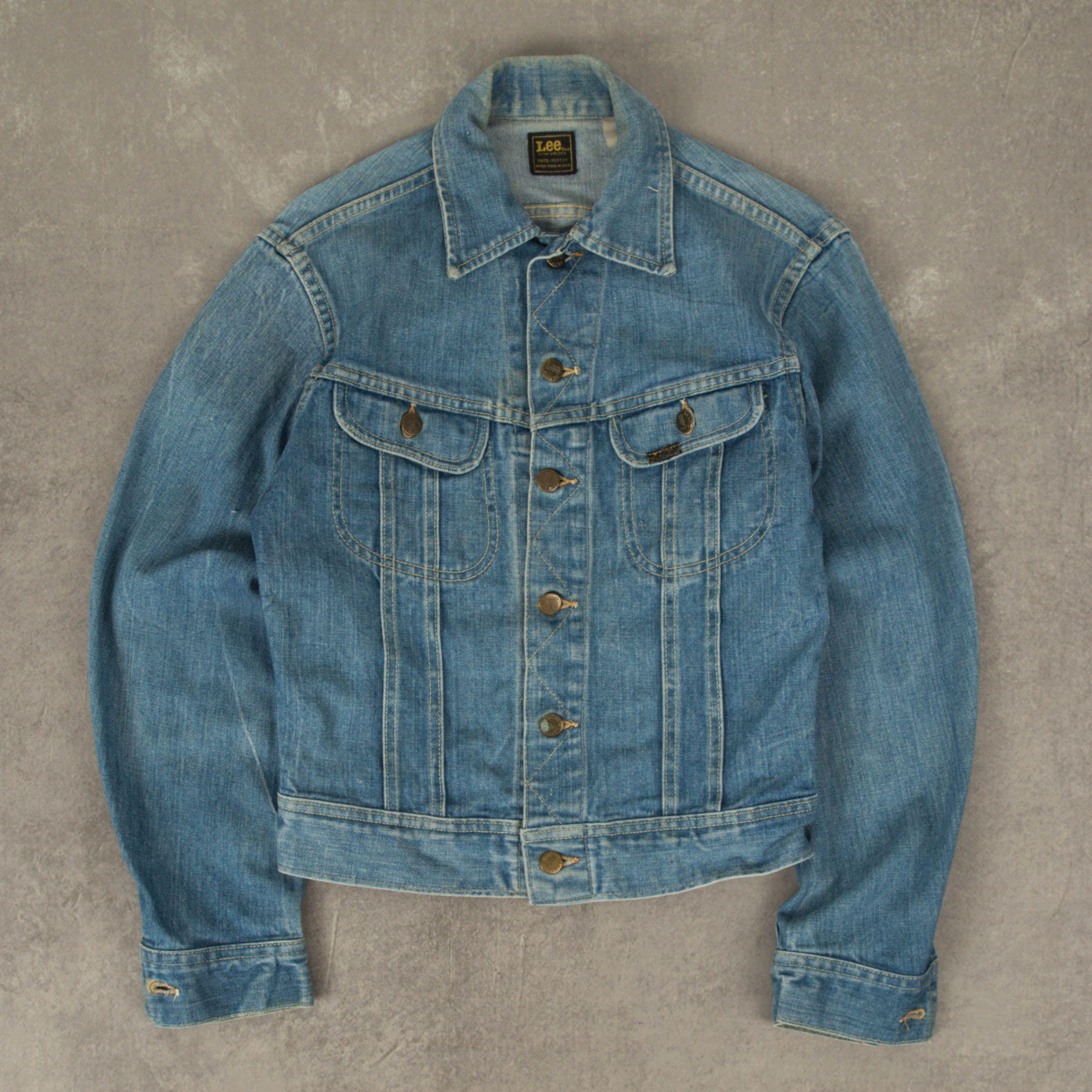 Vintage 1970s Lee Sanforized Denim Jacket Small Blue - Etsy Vintage 1970s Lee Sanforized Denim Jacket Small Blue - Etsy
