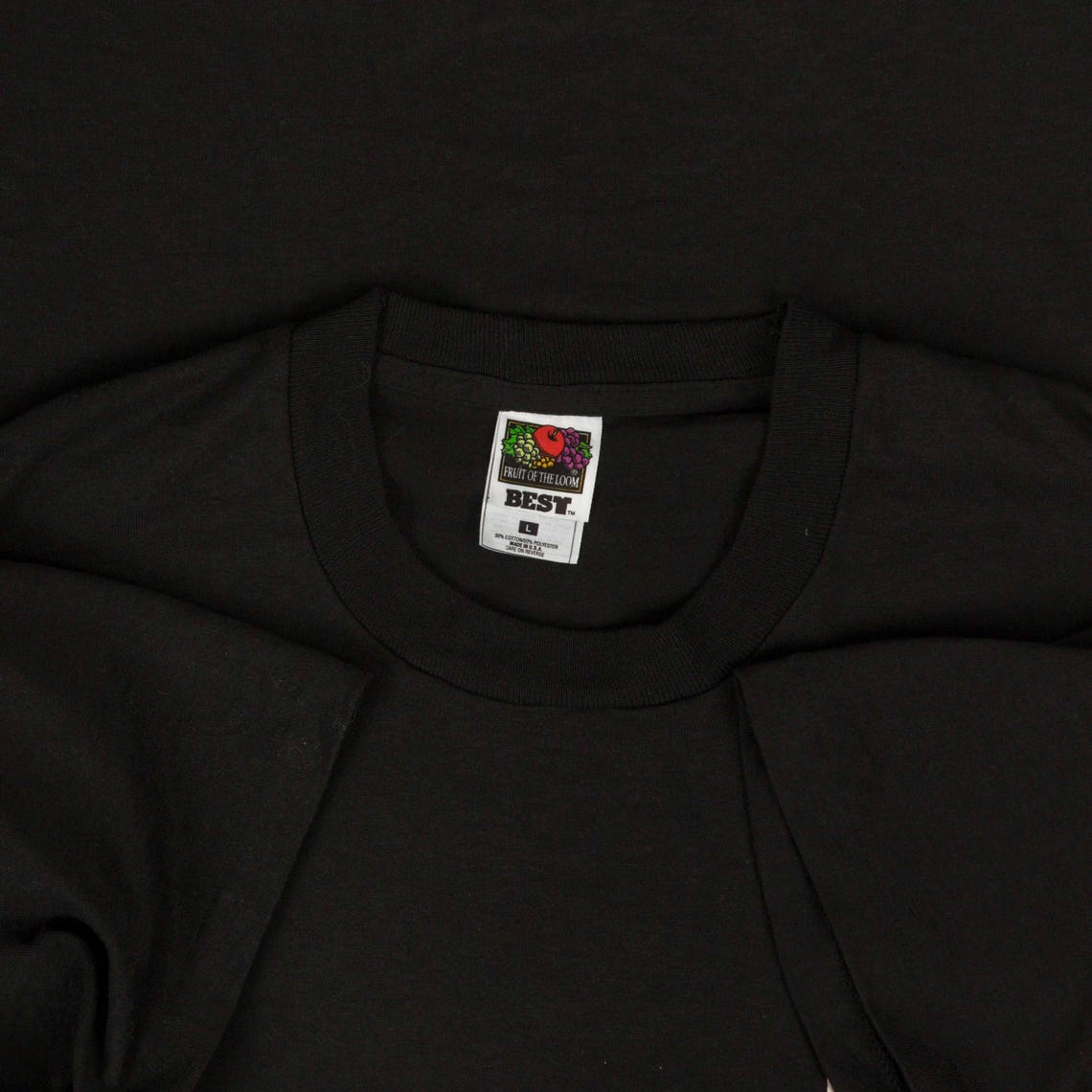 90'S Fruit of the Loom printed T-shirt, made in the USA, men's XL, vintage /eaa437320