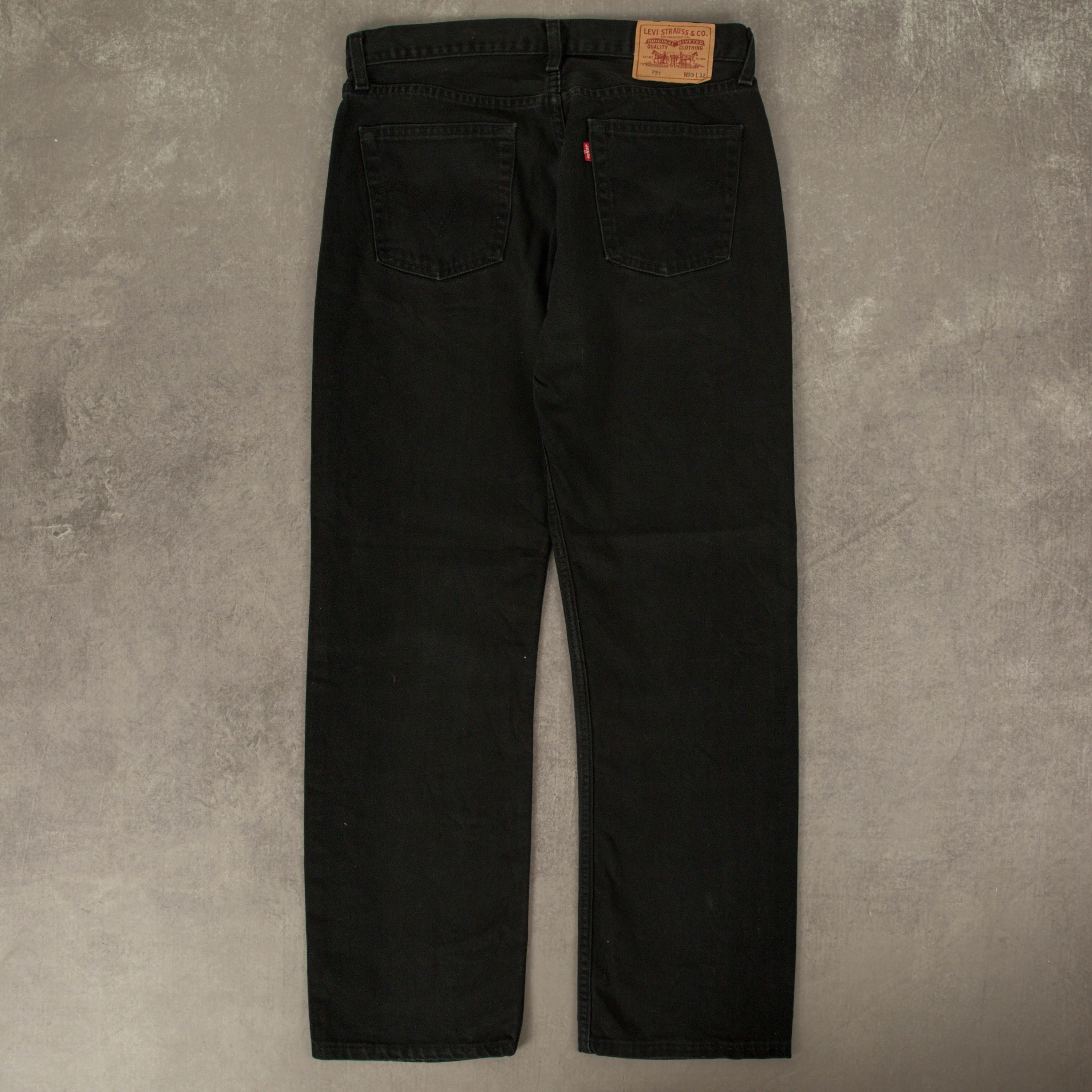 Levis 751 Black magnatic