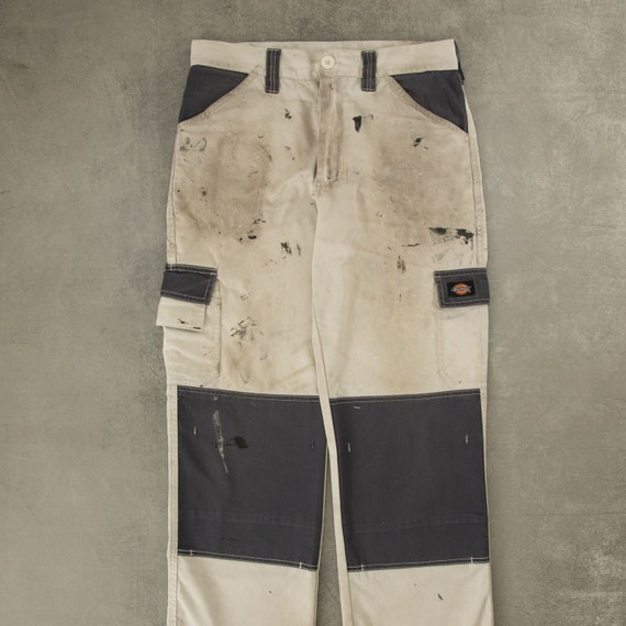 Dickies Cotton Painter Shorts for Men, W36 cotton white type Vintage Second Hand