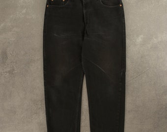 Vintage 1998 Levi's 615 Orange Tab Jeans W36 L27 Black