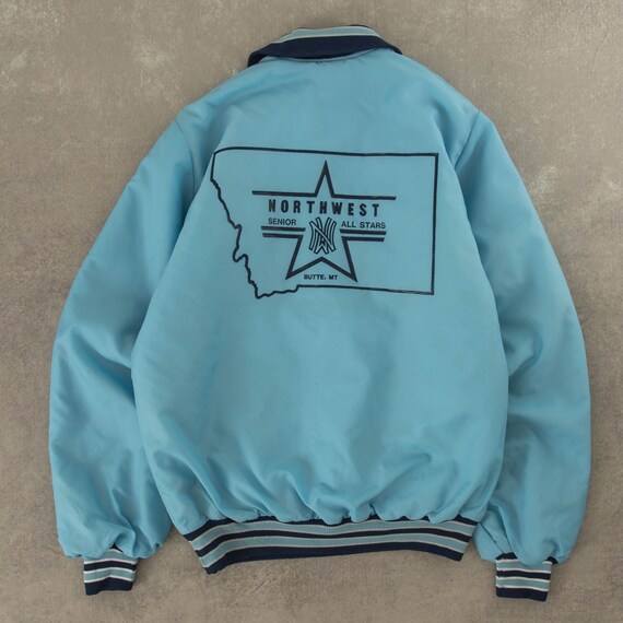 Vintage 1992 Northwest All Stars Varsity Jacket U… - image 2