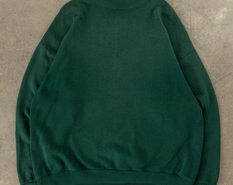 vintage Tultex des années 1990 Blank Sweatshirt USA Made XL vert