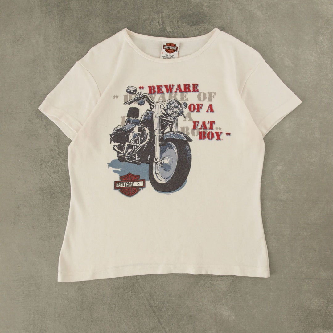 Vintage 2000s Harley Davidson Y2K Babydoll Motorbike T-shirt - Etsy