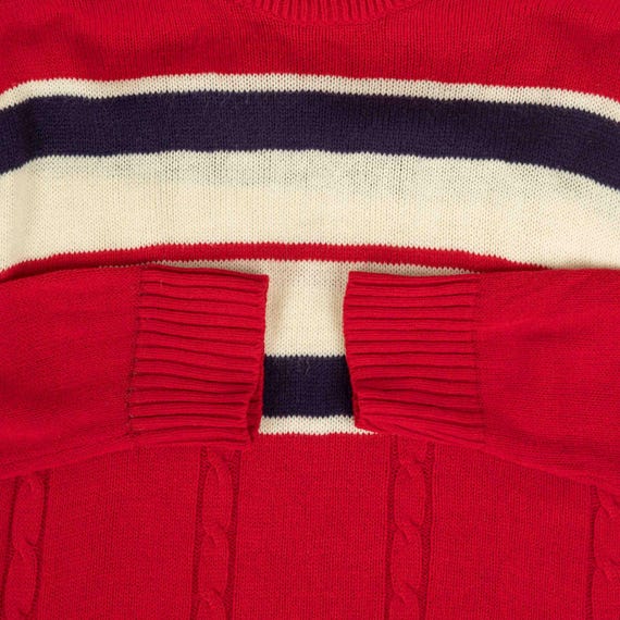 Pull Vintage Fantasia à Rayures - Taille L - Occasion Très Bon état