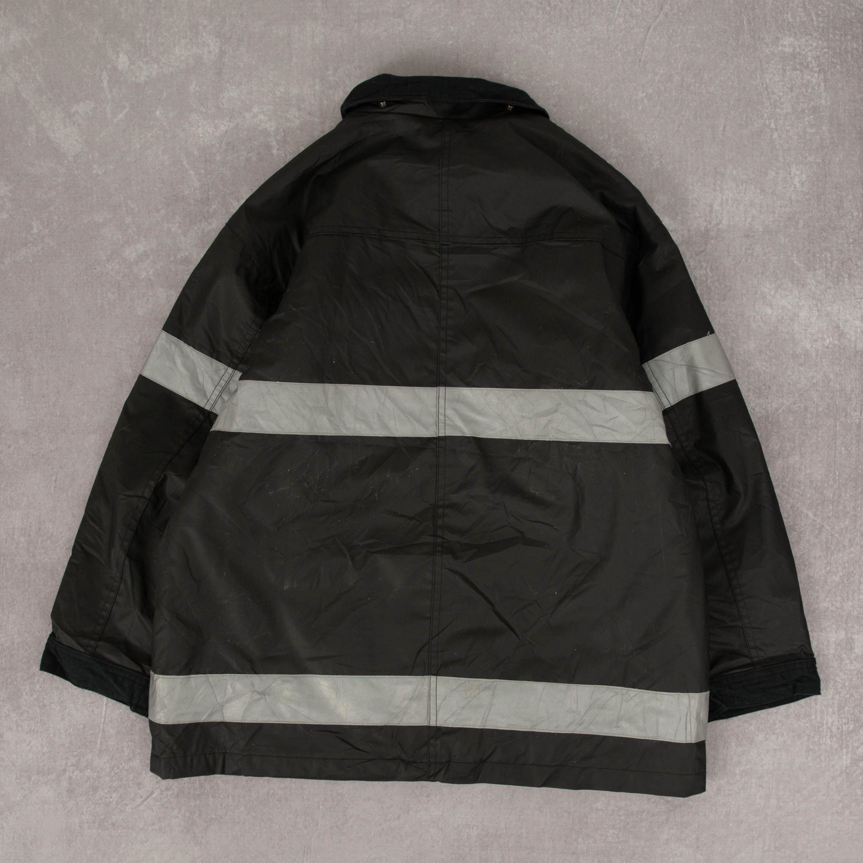 Vintage Gap Hooded Fireman Clasp Jacket X-S Men's Grey