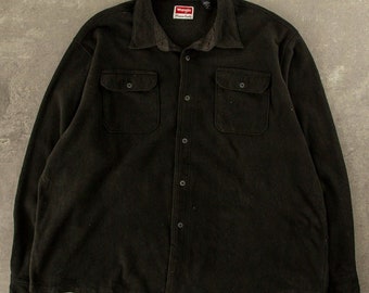 Chemise polaire Wrangler vintage XXL noire