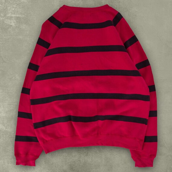 Vintage Gap Striped Sweatshirt Large Pink Jumper - Etsy