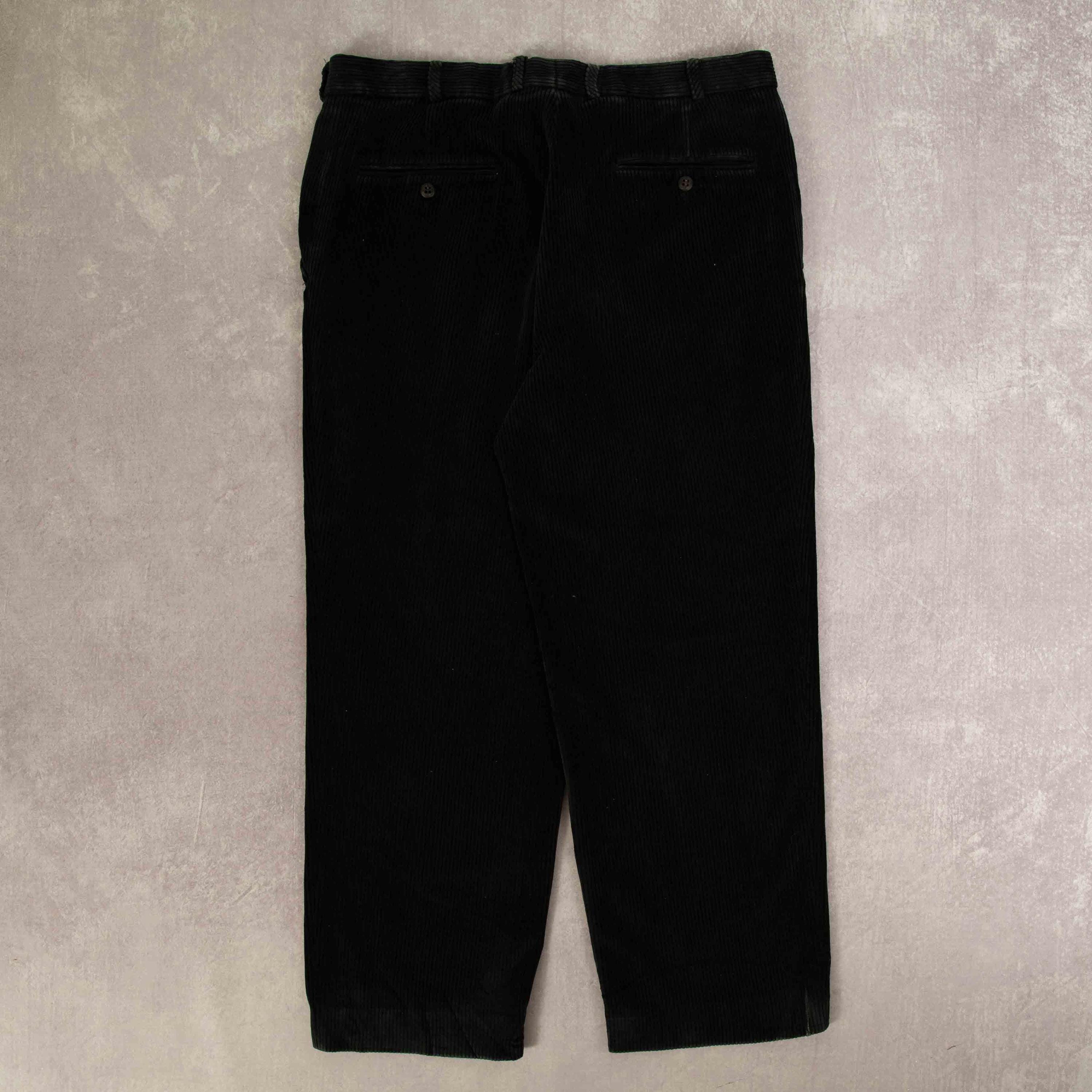 Vintage Relaxed Jumbo Cord Trousers W36 L28 Men's Washed