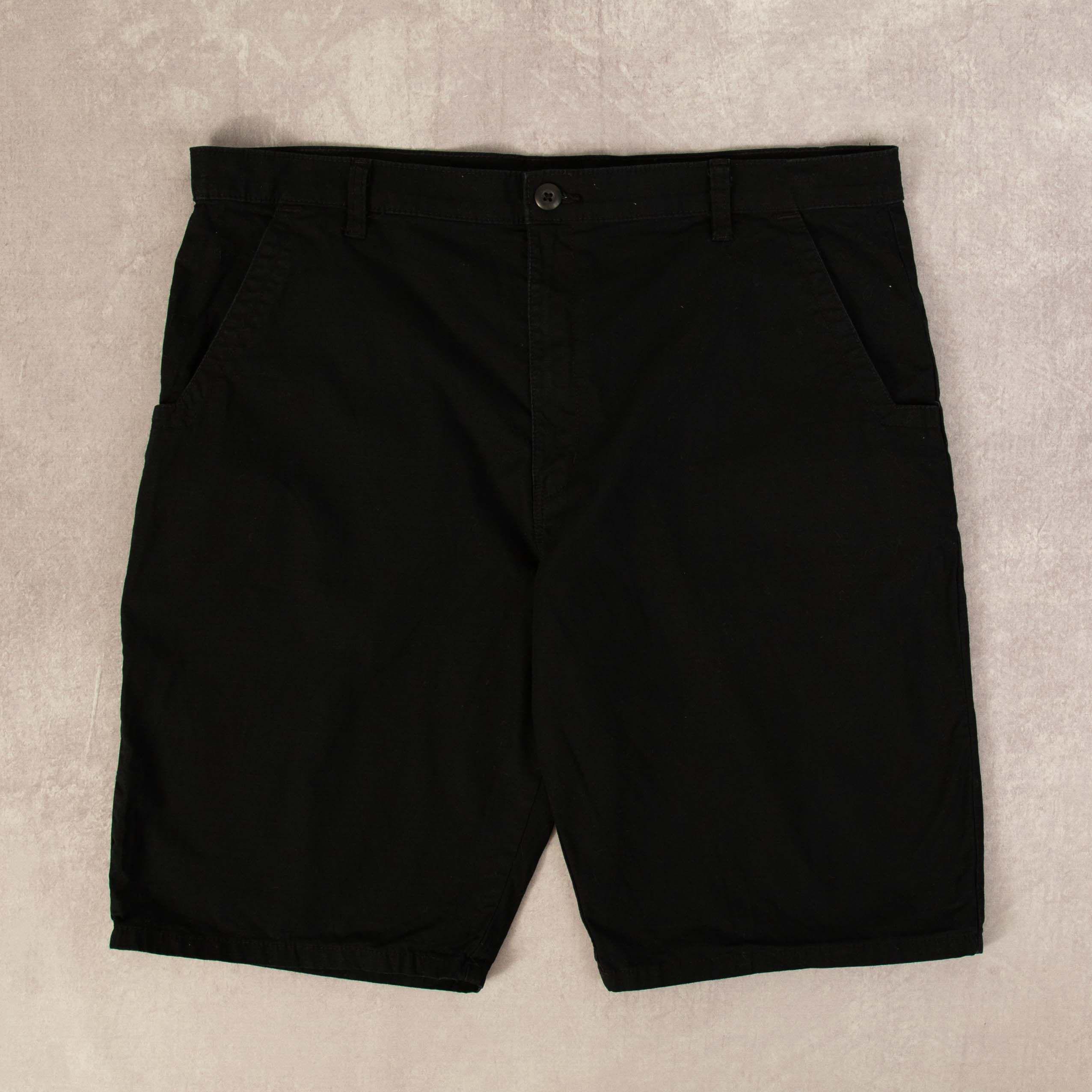 Vintage Dickies Baggy Skate Shorts W38 Men's Black Workwear