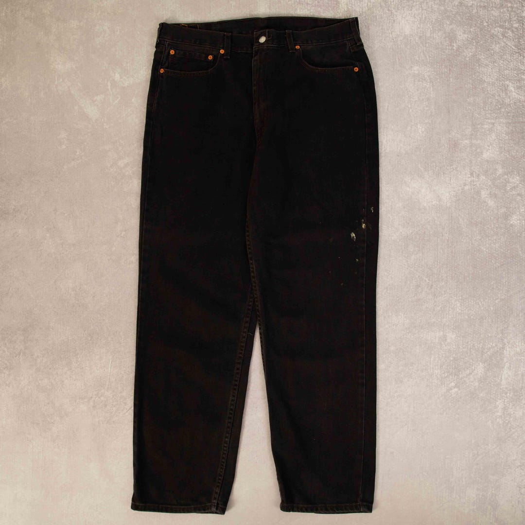Levi's 550 BLACK　 W36 L32 Vintage Levi's 550 Relaxed Fit Jeans W36 L32 Men's Washed