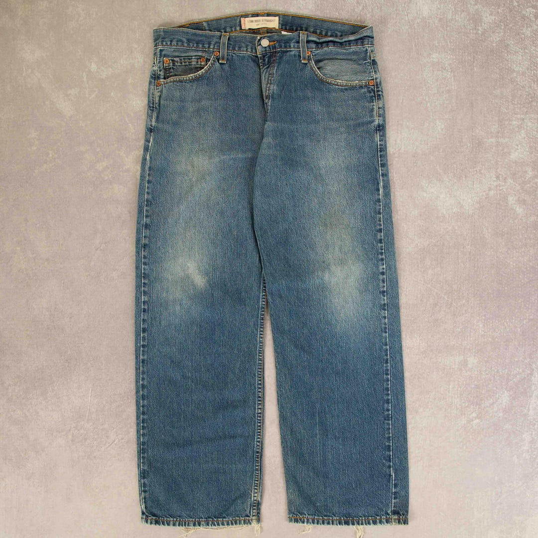 Vintage Levi's 529 Relaxed Straight Fit Jeans W34 L30 Men's