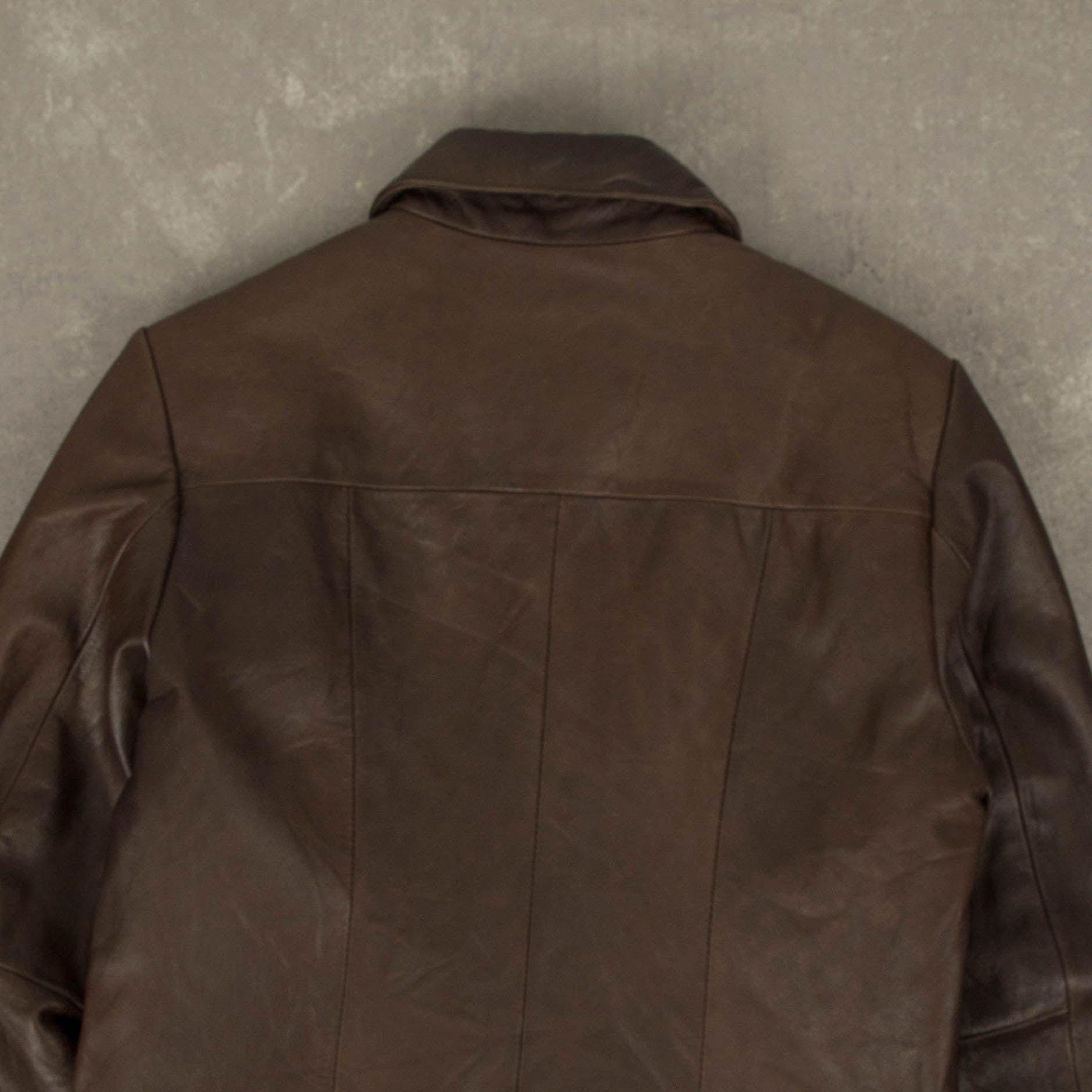 1990s leather jacket